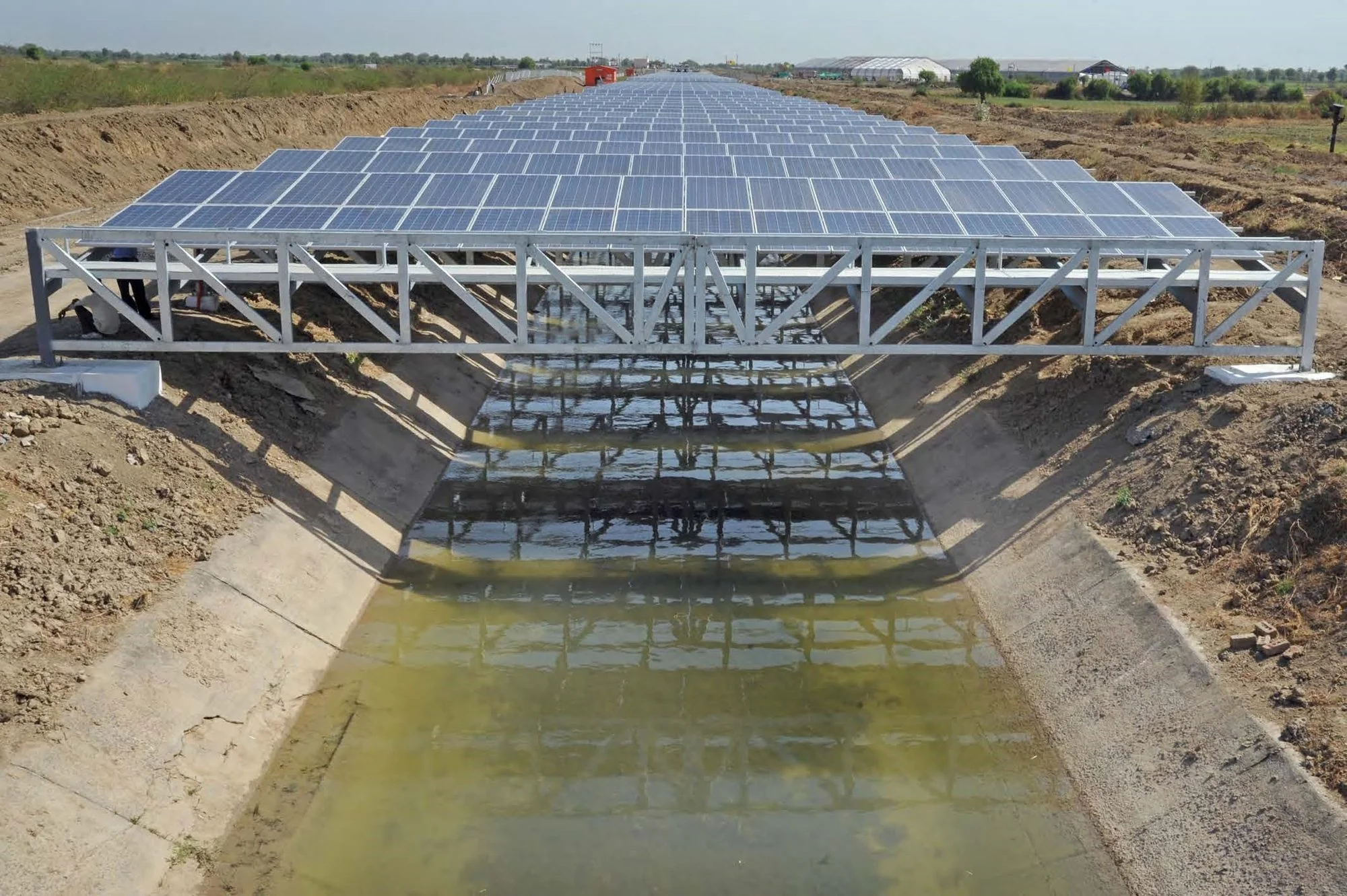Canal Top & Floating Solar Structure
