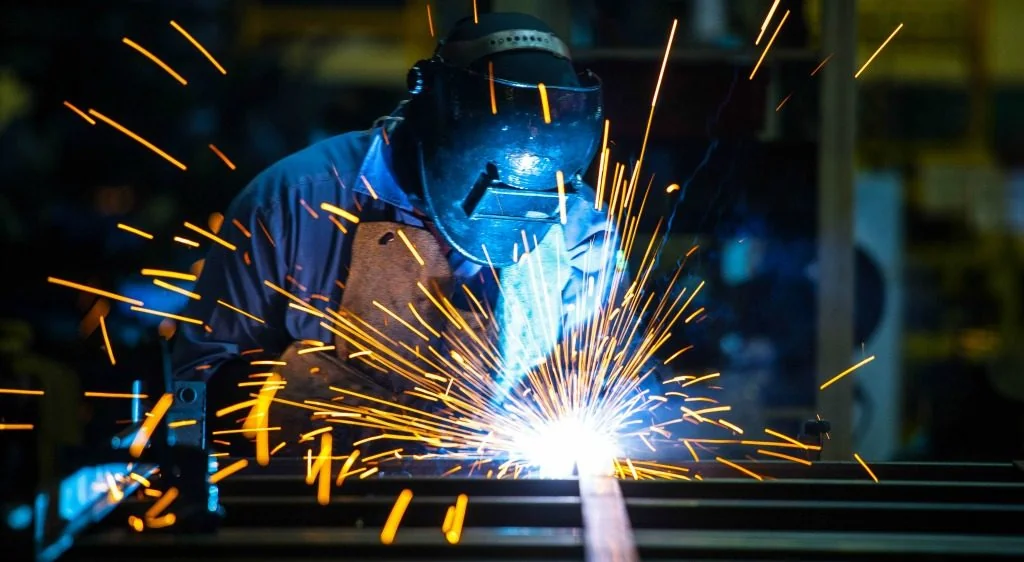 Steel fabrication and galvanizing at ENSOL's Raipur facility
