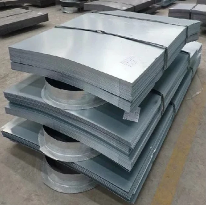 GP coated steel — ENSOL galvanised finish