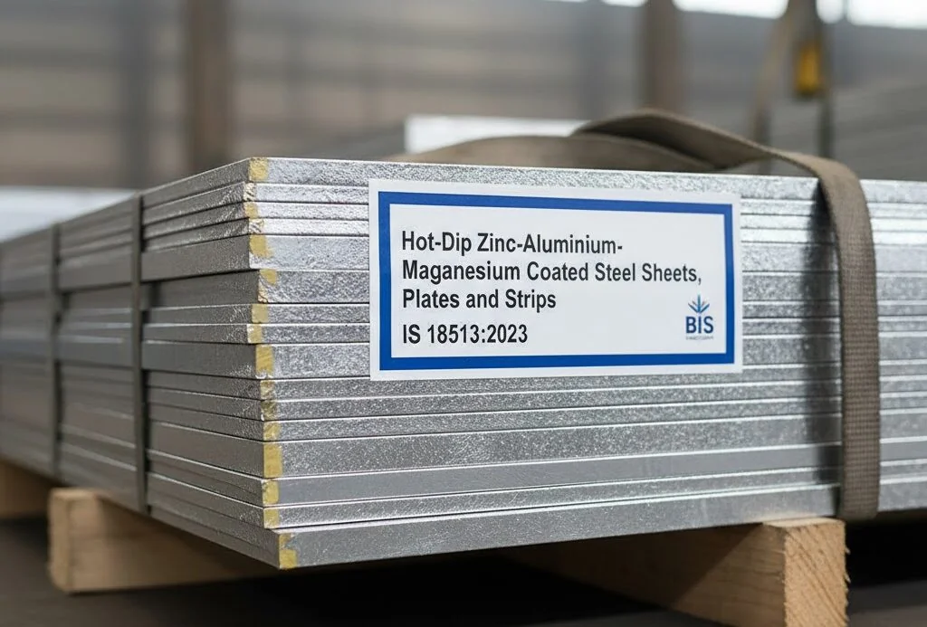 ZAM coated steel — ENSOL galvanised finish
